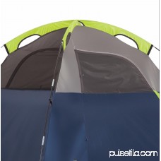 Coleman Sundome 4 Person Outdoor Hiking Camping Tent w/ Rainfly Awning | 9' x 7'